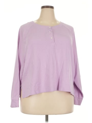 Victoria's Secret Long Sleeve Henley (view 1)