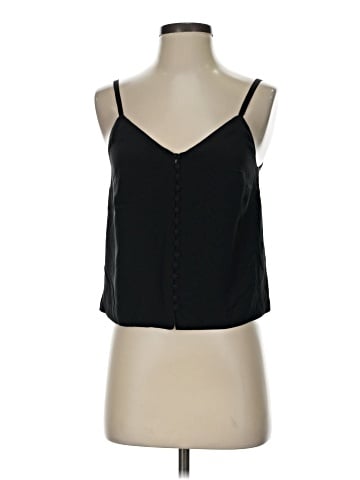 Madewell Silk Button-Down Cami (view 1)
