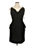 Piko Solid Black Cocktail Dress Size 14 - photo 1