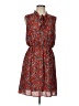 Collective Concepts 100% Polyester Paisley Red Casual Dress Size L - photo 1