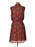 Collective Concepts 100% Polyester Paisley Red Casual Dress Size L - photo 2