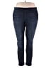 DKNY Jeans Solid Blue Jeggings Size 20 - photo 1
