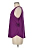 AUW Purple Sleeveless Blouse Size M - photo 5