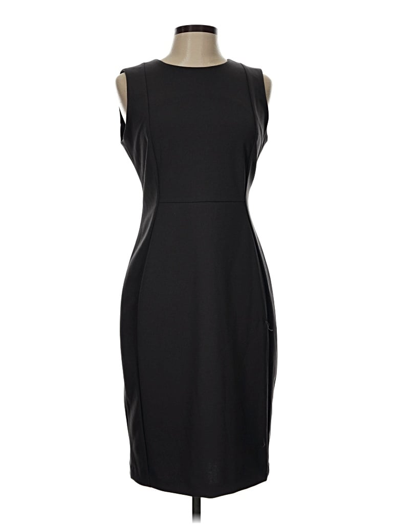 Pre-owned Calvin Klein Cocktail Dress In Black