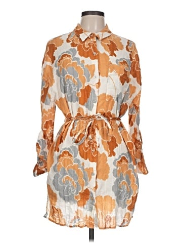 Amuse Society 3/4 Sleeve Button-Down Shirt (view 1)