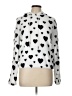 Angel Cult 100% Polyester Hearts White Cardigan Size L - photo 1