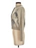 GU Argyle Tan Cardigan Size XS - photo 5