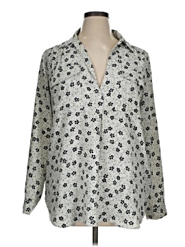 Ann Taylor Long Sleeve Blouse (view 1)