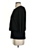 CAbi 100% Polyester Black 3/4 Sleeve Top Size S - photo 5