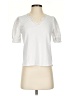 Laundry by Shelli Segal White Short Sleeve Top Size S - photo 1