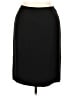 Le Suit 100% Polyester Solid Black Formal Skirt Size 14 (petite) - photo 1
