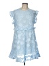 Lily Maes 100% Polyester Blue Cocktail Dress Size L - photo 1