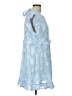 Lily Maes 100% Polyester Blue Cocktail Dress Size L - photo 4