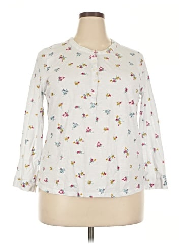 Style&Co 3/4 Sleeve Blouse (view 1)