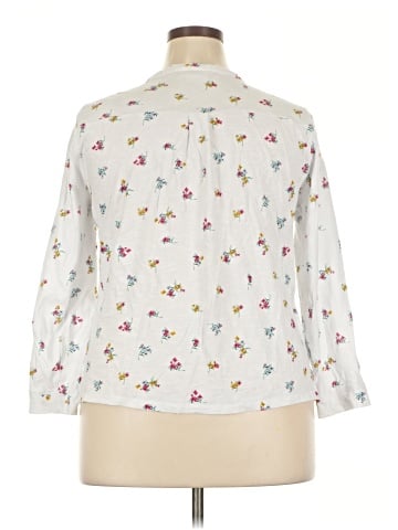 Style&Co 3/4 Sleeve Blouse (view 2)