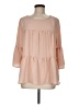 Assorted Brands Pink 3/4 Sleeve Blouse Size M - photo 1