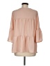 Assorted Brands Pink 3/4 Sleeve Blouse Size M - photo 2