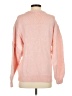 Carducci Hearts Pink Pullover Sweater Size S - photo 2