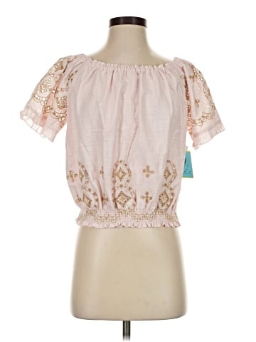 CeCe Short Sleeve Blouse (view 1)