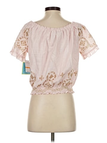 CeCe Short Sleeve Blouse (view 2)