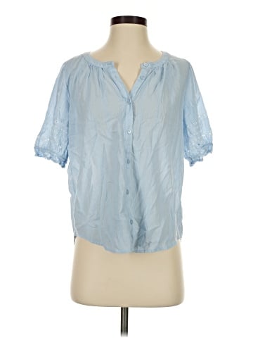 Lucky Brand Short Sleeve Blouse (view 1)