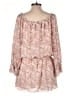 Unique Vintage 100% Polyester Paisley Tan White Casual Dress Size L - photo 2