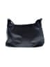 Perlina 100% Leather Solid Blue Brown Leather Shoulder Bag One size - photo 3