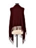 Mud Pie Burgundy Poncho Size L - photo 2