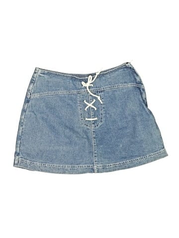Xhilaration Denim Skirt (view 1)