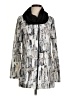 Michael Tyler Print Silver Raincoat Size S - photo 1