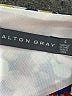 Alton Gray 100% Polyester Print Blue Casual Dress Size 4 - photo 7