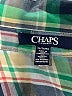 Chaps 100% Cotton Plaid Green Long Sleeve Button-Down Shirt Size XL - photo 7