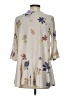 MTS Ivory 3/4 Sleeve Top Size S - photo 2