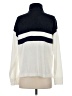 Faherty Color Block White Turtleneck Sweater Size S - photo 2