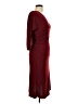 Assorted Brands 100% Polyester Burgundy Cocktail Dress Size L - photo 4