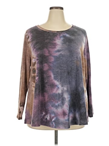 Green Envelope Long Sleeve Top (view 1)
