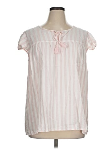 St. John's Bay Short Sleeve Blouse (view 1)