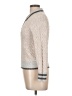 Central Park West Tweed Ivory Pullover Sweater Size L - photo 5