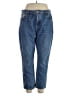 Topshop 100% Cotton Hearts Blue Jeans Size 36 waist - photo 1