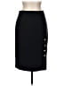 Ann Taylor Solid Black Formal Skirt Size 8 - photo 1