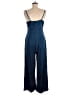 Fashion Solid Blue Jumpsuit Size M - photo 2