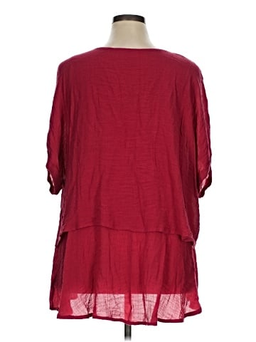 Umgee Short Sleeve Blouse (view 2)