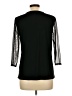 89th & Madison Black 3/4 Sleeve Top Size L - photo 2