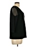 89th & Madison Black 3/4 Sleeve Top Size L - photo 4