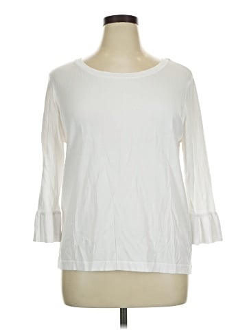 Investments 3/4 Sleeve Top (view 1)