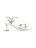 Assorted Brands Metallic Silver Sandals Size 9 - photo 1