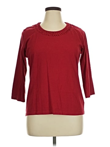 Croft & Barrow 3/4 Sleeve T-Shirt (view 1)