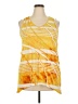 Lane Bryant Outlet Yellow Sleeveless Top Size 18 - 20 Plus - photo 1
