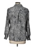 Studio Works Paisley Gray Long Sleeve Blouse Size L - photo 2