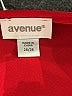 Avenue Red 3/4 Sleeve Top Size 26 - 28 Plus - photo 7